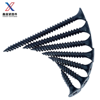 China Supplier Black Phosphated Carbon Steel Self-Tapping Drywall Screw Anti-Corrosion Galvanized Drywall Screw