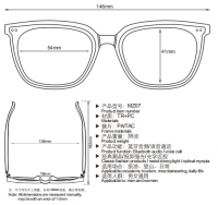 Bluetooth Audio Glasses 207A