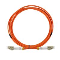 Bulk OM2 Multimode Fiber Patch Cable LC-LC Duplex 50/125 |1m/3m/5m/10ft Length | Data Center | Factory Price & Support From China
