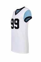 Latest American Football Jersey Custom Design In 100% Polyester Mesh Fabric For Professionals Players