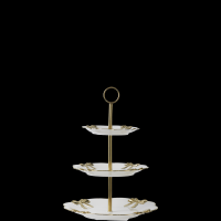3 - Tier Ceramic Dessert Stand