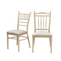 Aluminum Wood Grain Chiavari Banquet Party