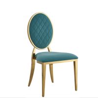 Luxury Style Stainless Steel Wedding Chair