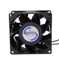 High-Speed 80mm Brushless Axial Cooling Fan Large Air Flow 80x80x38mm DC Booster Fan 5V/24V Electric Power OEM Customizable Farm