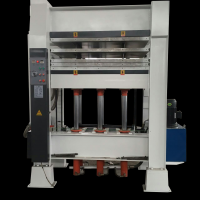 Hot Lamination Press Machine Decoration Paper Glue Coating Machine Wooden Door Press 120T