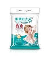 Factory Wholesale High Foam Laundry Detergent Powder Customized Packaging Disposable Floral Fragrance Color Protect From China