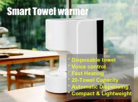 Compact Electric Towel Warmer with Smart Voice Control - Fast Heating Disposable Towels, 20-Towel Capacity, Multi-Scenario Use, OEM Available