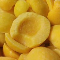 Wholesale IQF Yellow Peach frozen fruits peach 