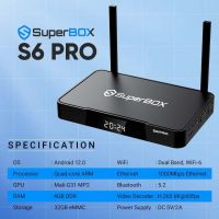 S6 PRO Fully Loaded2025 Newest 4G+64G Powerful Box Time Shift Super Powerful TV Box with Voice Control Ideal for Home