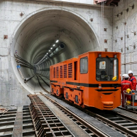 High Torque Electric Locomotive for Underground Engineering and Rail Transport