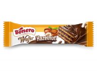 Bonero chocolate coated wafer with hazelnut cream