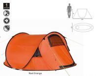 Outdoor Waterproof Coated 190T Polyester Quick Opening Pop up Boat Tent Great For Camping And Hiking