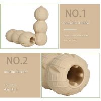 Biodegradable Peanut-shaped Pet Food-dispensing Stick Dental Cleaning Teething Chewable Dog Toy