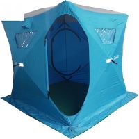 147*147*165CM Blue 150D Oxford Outdoor Work Tent Hunting Shelter
