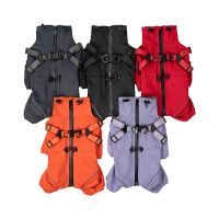 Fashion Breathable Pet Windbreaker Dog Outdoor Windproof Jacket Raincoat Knitted Sweater