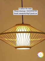 Decorative Bamboo Lamp Vietnam Natural Handmade