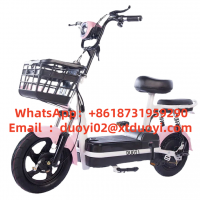China Factory 1000w/750w Electric Motorcycle for Adults Front & Rear Shock Absorption 48v Electric Moped with 500w Motor Power From USA