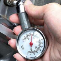 Tire Pressure Gauge, Professional Digital and Analog Car Air Tire Pressure Meter Gauge