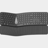 Rechargeable Bluetooth Dual-Mode Ergonomic Keyboard, Silent Typing From China
