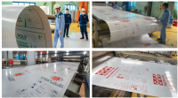 HD/LDPE, PE Protective Film For Acrylic Plastic Sheets Non-Residue Adhesive