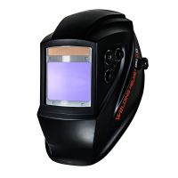 TRQ Welding Helmet Auto Darkening Large Viewing True Color Solar Powered with 4 Arc Sensor Adjustable Wide Shade Range 4~5-8/9-13