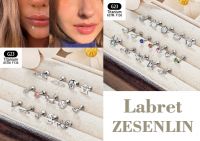 ASTM F-136 Titanium Labret Stud (Flat Back) â Push-Pin / Internally Threaded From China