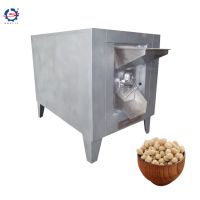 Nuts Chestnuts Roaster Machine Commercial Drum Rotary Peanut Roasting Machine From South Africa