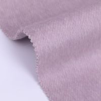 85% Wool double-sided mulberry silk trench coat suit fabric wool autumn and winter plain fabric From South Africa
