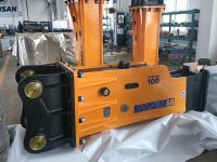 SOOSAN HYDRAULIC BREAKER SB100 BOX TYPE SILENCE and POWER DEMOLITION STEEL CUTTER CONCRETE BREAKER From South Africa