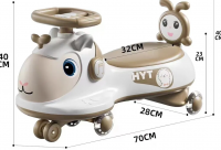 2025 New Style Kids Swing Car Cool Design Baby Twist Car Baby Kids Wiggle Swing Car Twist Car Swing Car for Children