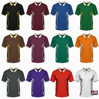 Custom Sublimated Black and Grey Polo Shirt For Men Sportswear Golf Tennis Breathable Short Sleeve Collar Shirt From Pakistan