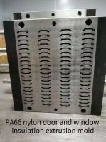 Customized curtain wall window and door equipment PA66 GF25 insulation strip extrusion machine mold