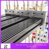 Customized curtain wall window and door equipment PA66 GF25 insulation strip extrusion machine mold