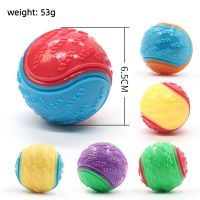 Durable Eco-Friendly Soft Rubber Squeaky Paw Ball Pet Toy For Dogs