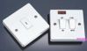 British wall switch, multiple socket, outlet, junction box, neutral li