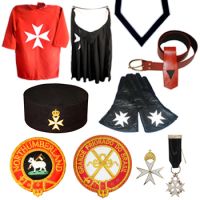 KNIGHTS TEMPLAR (KT) REGALIA