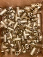 Brass Tee â Reliable Yellow Brass Pipe Connector From Turkey