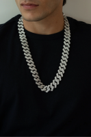 CUBAN CHAIN LAB GROWN DIAMOND