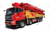 Well-known Chinese-made concrete pump trucks SYM5552THB 710S are on sale