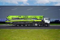Truck Mounted Concrete Pump Zlj5550thbef-70X-6rz 180 Cbm Capacity Output 70 M Height Distributor Boom 63.8 M Radius 52.1 M Depth From China