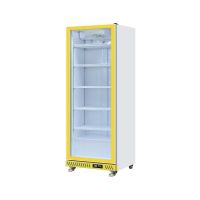 Commercial beverage refrigerator cooler display