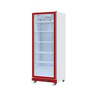 Commercial beverage refrigerator cooler display