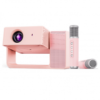 Karaoke home projector with 2 wireless micphones