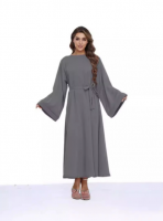 Middle Eastern women's long skirt Islamic clothing long skirt nightgown Dubai Muslim clothing casual clothing elegant women
