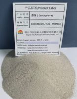 Fine white cenospheres 40 mesh