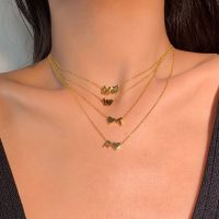 Customizable Initial Heart Pendant Necklace, Dainty Korean Style S925 Sterling Silver Collarbone Chain for Women From China