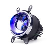 Factory Wholesale 140W High Power 3.0 Inch Bi Projector Fog Lamp Tri Color 3 Laser Auto Fog Light