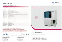 Automated 3-Part Differential Hematology Analyzer