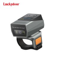 Hot Sale 2025 Trending New Technologies Ring Barcode Scanner Finger Wearable Barcode Reader With Bluetooth for 1D 2D QR Code From China