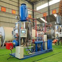 Skid-Mounted Type LHS Series Oil & Gas Steam Boiler From China